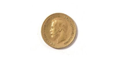 10 roubles Nicolas II (1894 – 1917)

1903,...