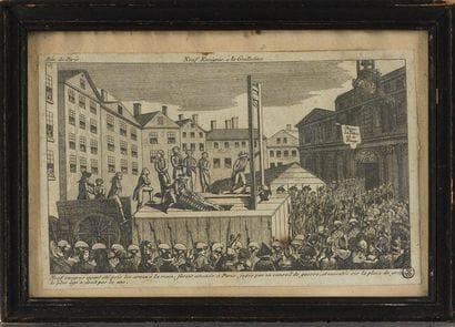 
DEUX GRAVURES : 

- « Mr Bailly Maire de...