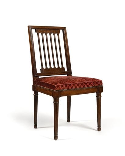 
CHAISE HISTORIQUE PROVENANT DU SALON DE...