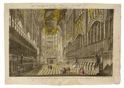 LE CHOEUR DE L’ABBAYE ROYALE DE WESTMINSTER....