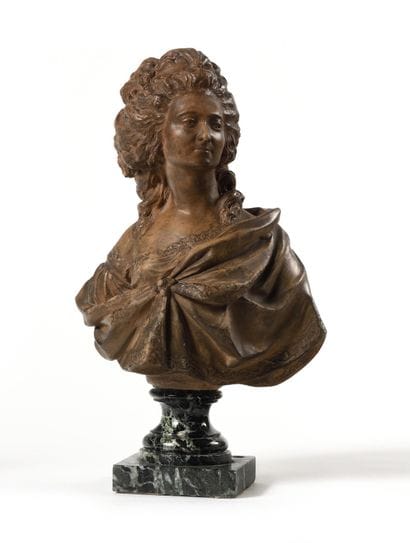 « BUSTE PRESUMEE DE MADAME ROLLAND» Buste...