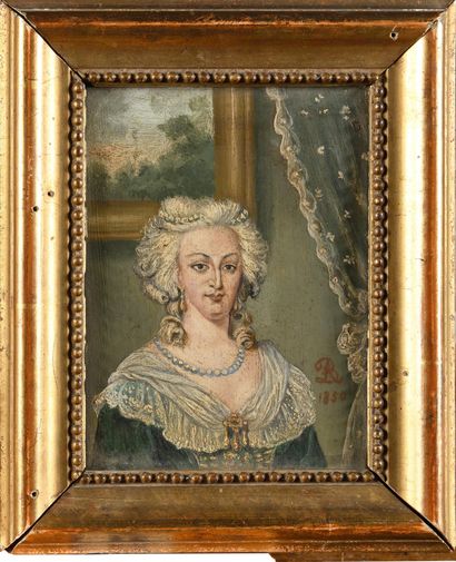 ECOLE FRANÇAISE DU XIXE SIECLE. Roi Louis...
