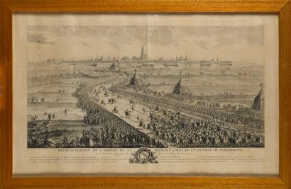 WEIS, D’APRES. - Représentation d’une place...
