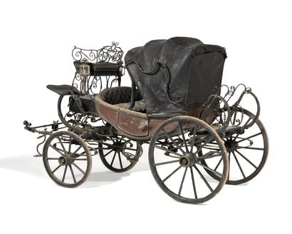 SPECTACULAIRE BERLINE D’ENFANT En bois et...
