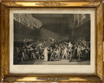 DAVID, D’APRES. Le Serment du jeu de Paume...