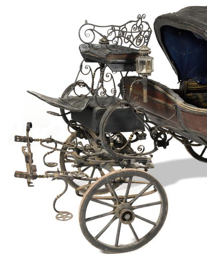 SPECTACULAIRE BERLINE D’ENFANT En bois et...