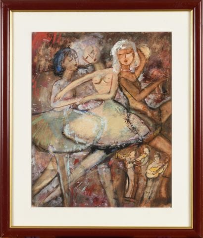 SOLOJOFF Dan (1908-1994)

Les Danseuses

Gouache...