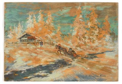 KOROVIN KONSTANTIN (1861-1939)

Charrette...