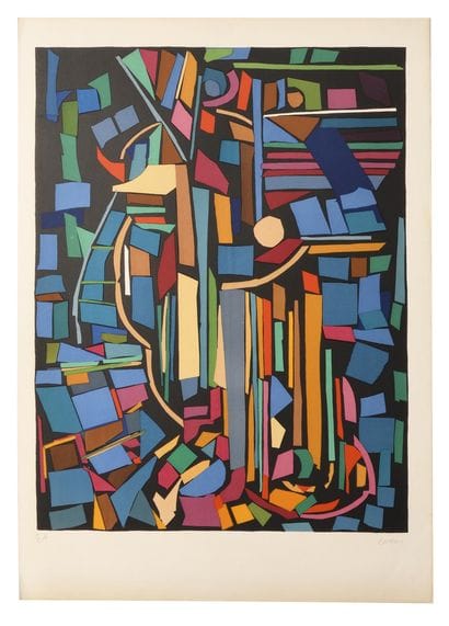 LANSKOY Andre (1902-1976)

Abstraction

Lithographie

Signé

76...