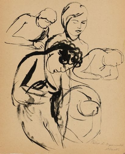 SAFRONOVA ANTONINA (1892-1966)

Dessin à...