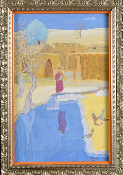 KASHINA Nadezhda (1896-1977)

Cour en Ouzbékistan

1930

Tempera...