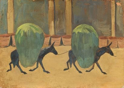 SARIAN MARTIROS (1880-1972), ATTRIBUE A

Deux...