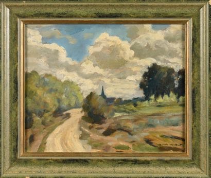 WOULFART MARIUS (1905-1991)

Paysage

Huile...