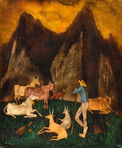 VARLA FELIX (1903-1986)

Le Berger

Huile...