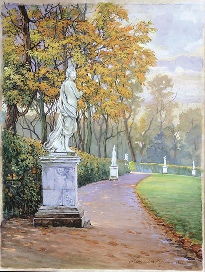 BENOIS Alexandre (1870-1960)

Vue de parc,...