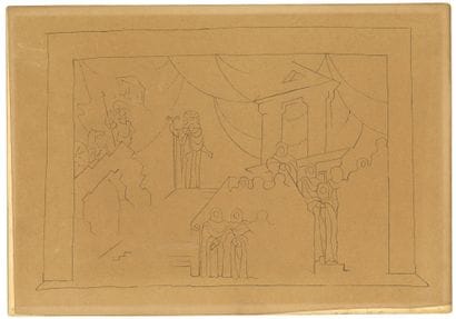 STRAVINSKY Théodore (1907-1989)

Dessin pour...