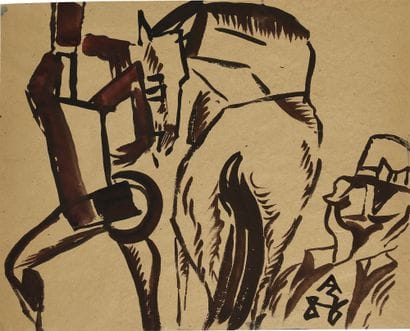 ZVEREV ANATOLY (1931-1986)

LOT DE DEUX DESSINS...