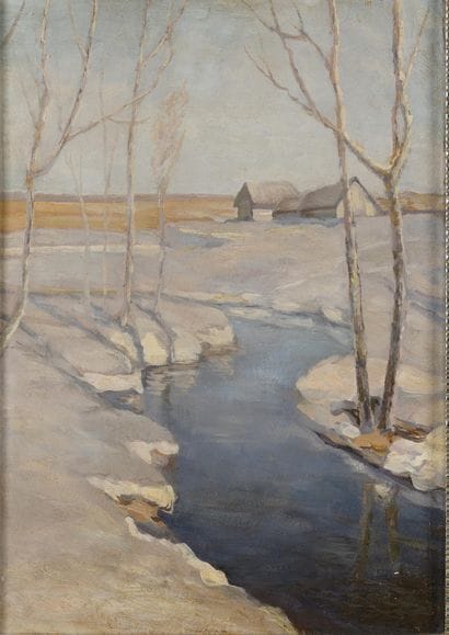 BJALYNICKIJ-BIRULJA Vitold (1872-1957)

Printemps

Huile...