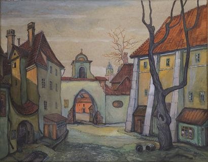 DOBUZINSKIJ MSTISLAV (1875-1957)

Vue de...