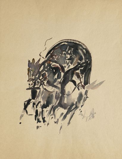 ZVEREV ANATOLY (1931-1986)

LOT DE DEUX DESSINS...