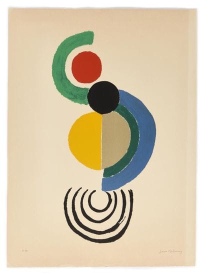 DELAUNAY SONIA (1885-1979)

Abstraction

Lithographie

Signé...