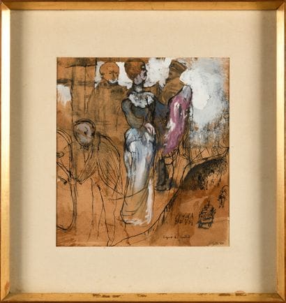 BERMAN EUGENE (1899-1972)

La Guerre

Encre,...