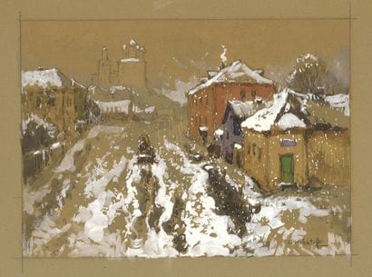 GORBATOV Konstantin (1876-1945)

Hiver à...
