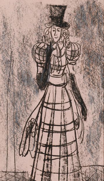 BRUNI Lev (1894-1948), attribué à

Chanteuse...