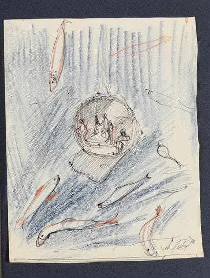 LABAS ALEXANDRE (1900-1983)¬¬¬

Bathyscaphe...