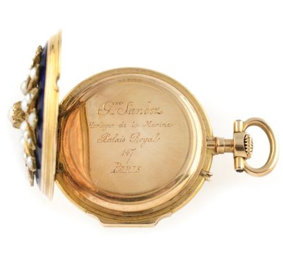 GUSTAVE SANDOZ Watchmaker of the Navy, Paris....