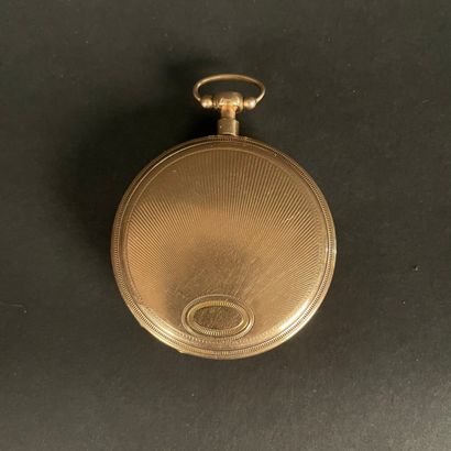 ANONYMOUS GOUSSET AROUND 1850. Yellow gold...