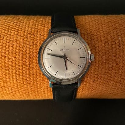 ZENITH Ref : 1166275. Circa 1970. Stainless...