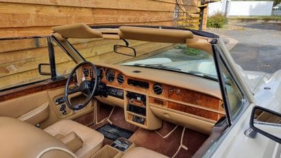 1980 ROLLS ROYCE CORNICHE CABRIOLET
ROLLS...