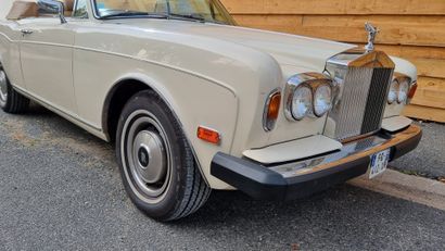 1980 ROLLS ROYCE CORNICHE CABRIOLET
ROLLS...