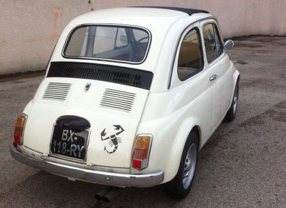 1971 FIAT 500 Nuova TYPE 110
_La citadine...