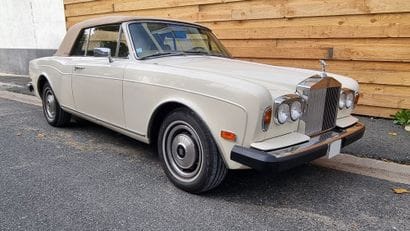 1980 ROLLS ROYCE CORNICHE CABRIOLET
ROLLS...