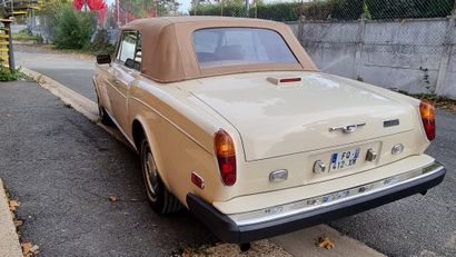 1980 ROLLS ROYCE CORNICHE CABRIOLET
ROLLS...