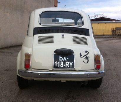1971 FIAT 500 Nuova TYPE 110
_La citadine...