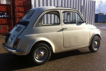 1971 FIAT 500 Nuova TYPE 110
_La citadine...
