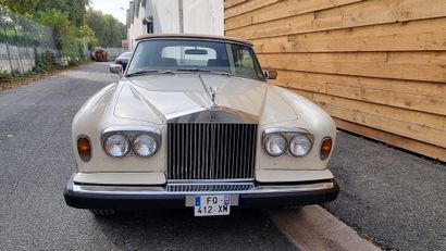 1980 ROLLS ROYCE CORNICHE CABRIOLET
ROLLS...