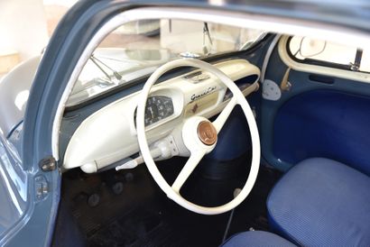 1958 RENAULT 4CV
Numéro de série 3515828

Très...