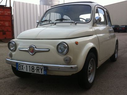 1971 FIAT 500 Nuova TYPE 110
_La citadine...