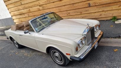 1980 ROLLS ROYCE CORNICHE CABRIOLET
ROLLS...