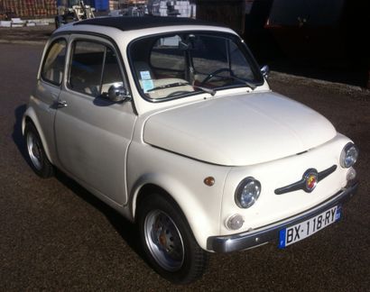1971 FIAT 500 Nuova TYPE 110
_La citadine...