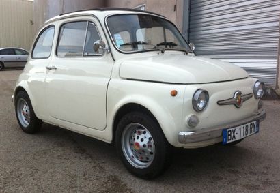 1971 FIAT 500 Nuova TYPE 110
_La citadine...
