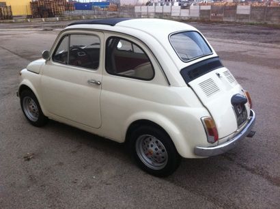 1971 FIAT 500 Nuova TYPE 110
_La citadine...