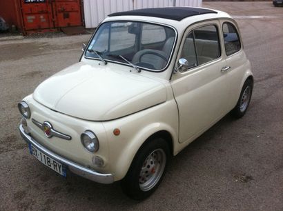 1971 FIAT 500 Nuova TYPE 110
_La citadine...