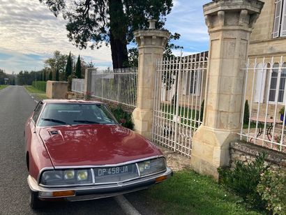 1971 CITROEN SM
Série 00SB8555

Moteur C114/1...