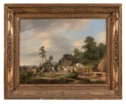 
AUGUSTE XAVIER LEPRINCE (PARIS 1799 - NICE...