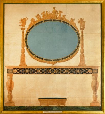 
ADRIEN-LOUIS-MARIE CAVELIER (1785-1867)...